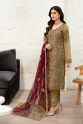 Ramsha | Minhal Organza Collection | M-1010 by Ramsha - Designer Dress - Type: Ladies Clothes - Available at Libayah - 100% Original