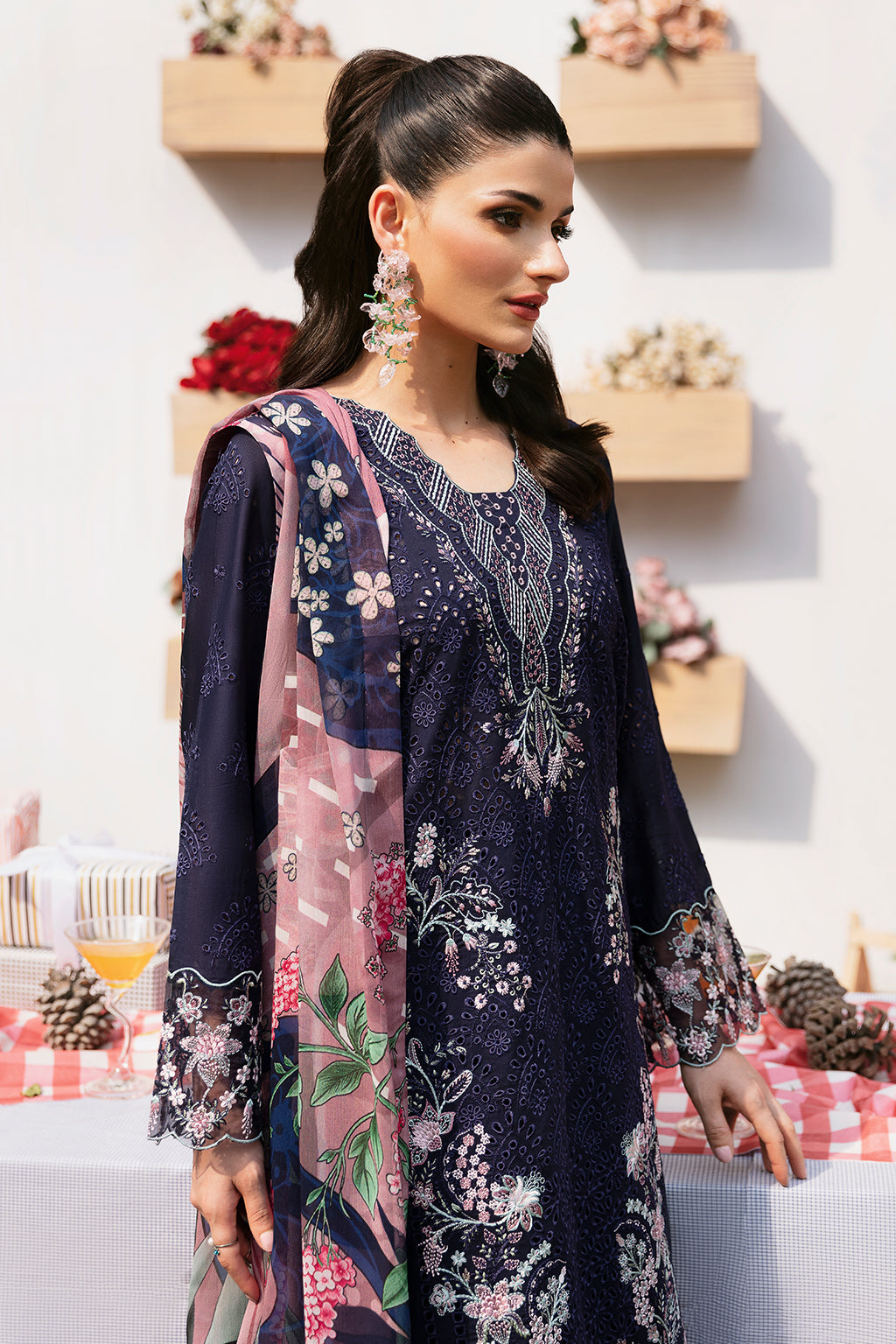 Ramsha | Andaaz Lawn Collection | Z-906 by Ramsha - Designer Dress - Type: Ladies Clothes - Available at Libayah - 100% Original