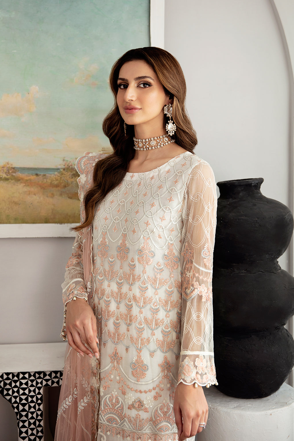 Ramsha | Rangoon Chiffon Collection 24 |D-1103 by Ramsha - Designer Dress - Type: Ladies Clothes - Available at Libayah - 100% Original