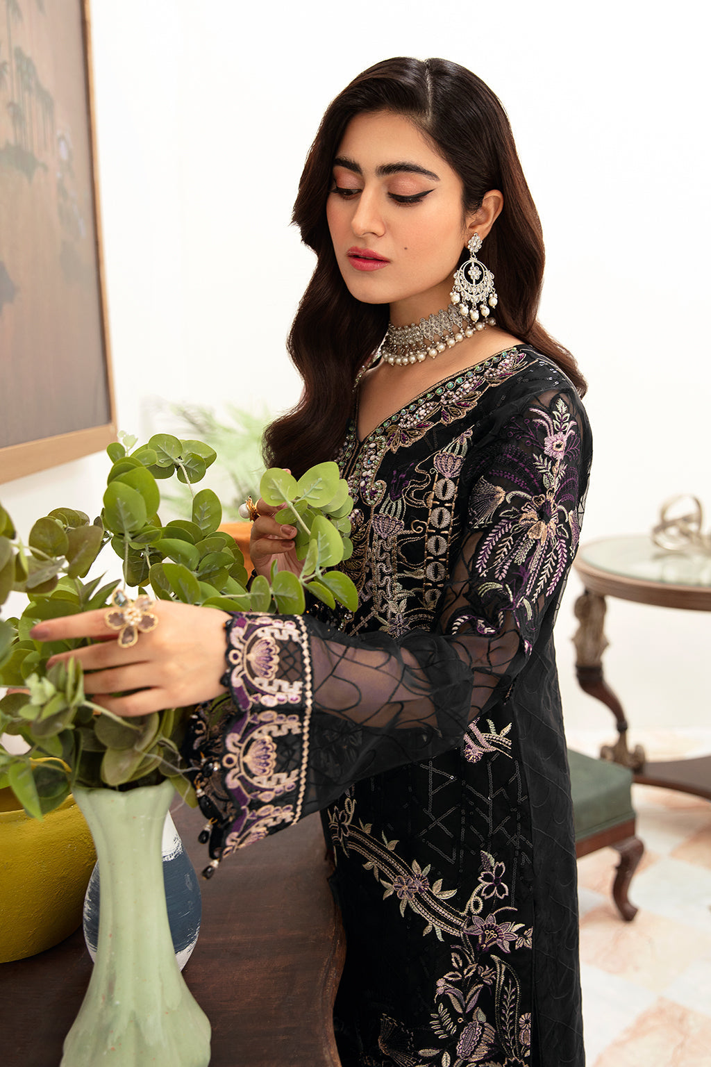Ramsha | Minhal Organza Collection | M-1006 by Ramsha - Designer Dress - Type: Ladies Clothes - Available at Libayah - 100% Original