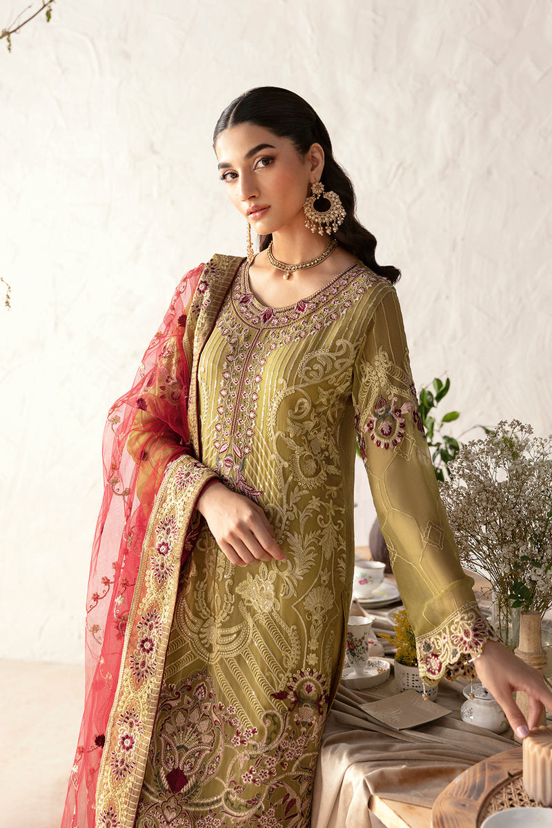 Ramsha | Rangoon Chiffon Collection 24 | D-1203 by Ramsha - Designer Dress - Type: Ladies Clothes - Available at Libayah - 100% Original