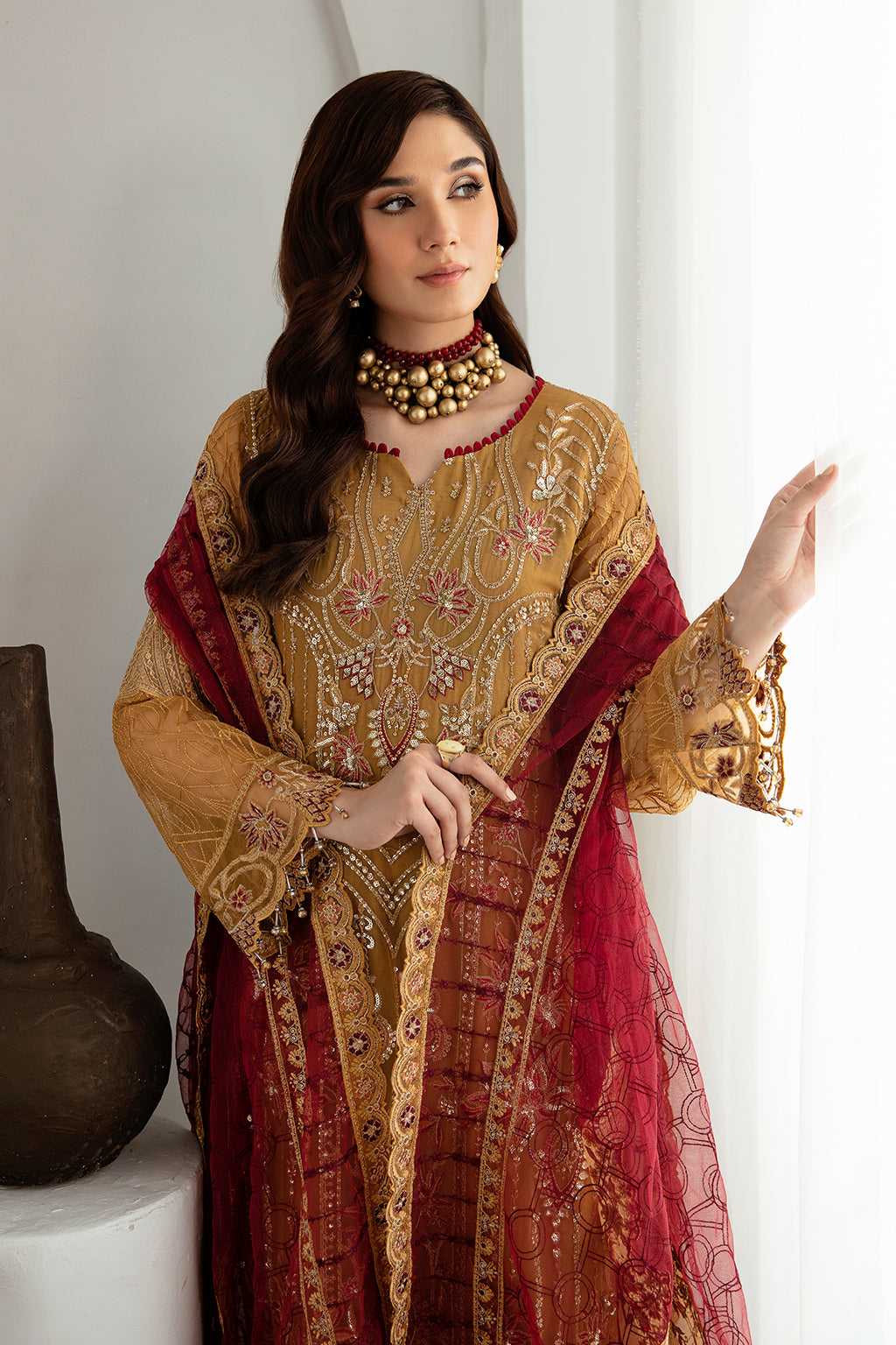 Ramsha | Rangoon Chiffon Collection 24 |D-1110 by Ramsha - Designer Dress - Type: Ladies Clothes - Available at Libayah - 100% Original