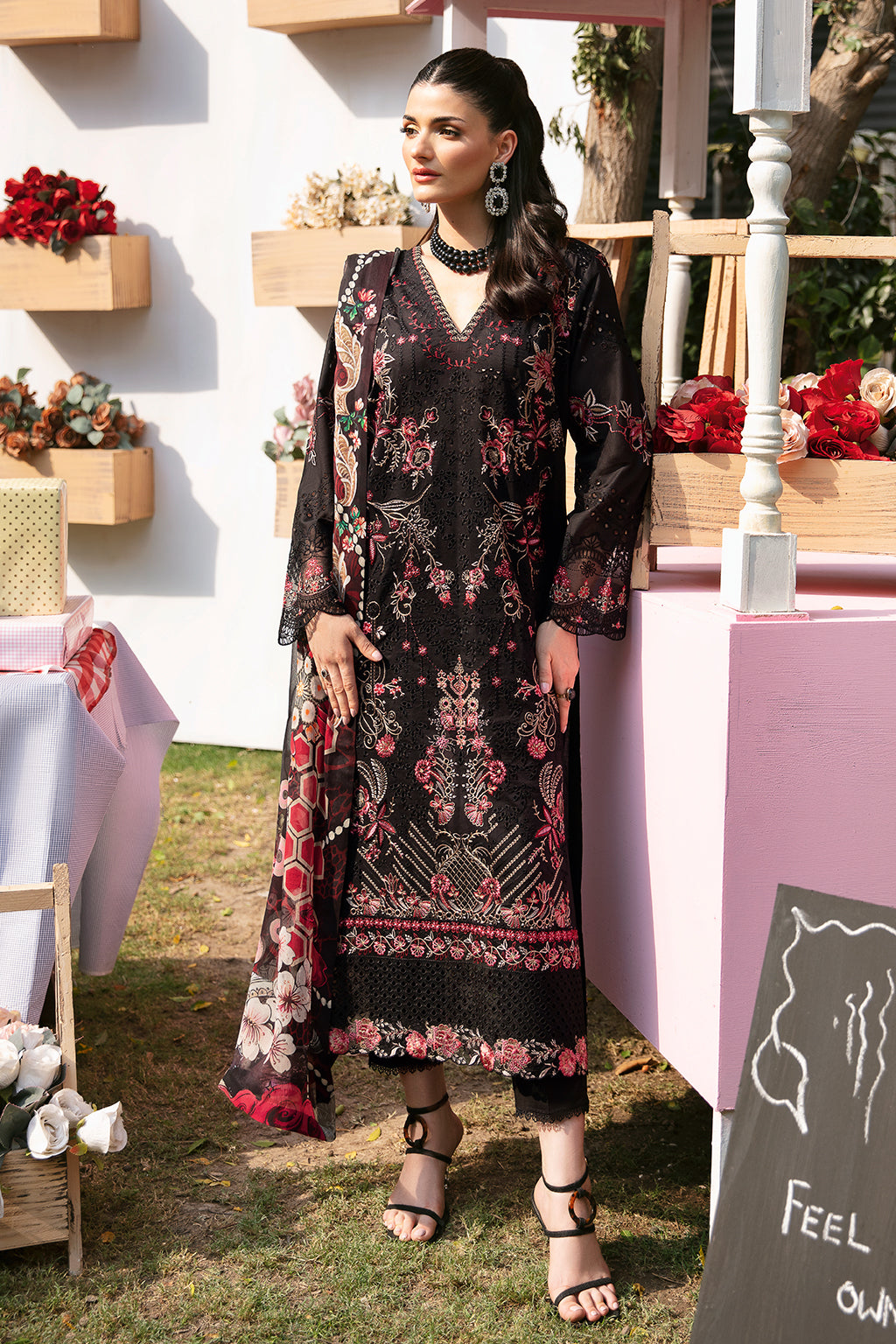Ramsha | Andaaz Lawn Collection | Z-904 by Ramsha - Designer Dress - Type: Ladies Clothes - Available at Libayah - 100% Original