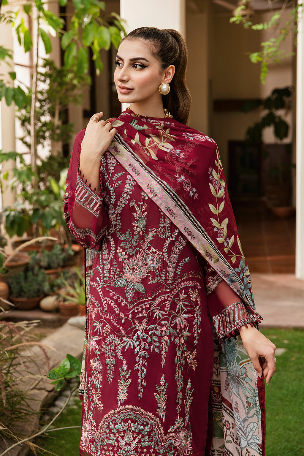 Ramsha | Luxury Lawn 24 | Y-801 by Ramsha - Designer Dress - Type: Ladies Clothes - Available at Libayah - 100% Original