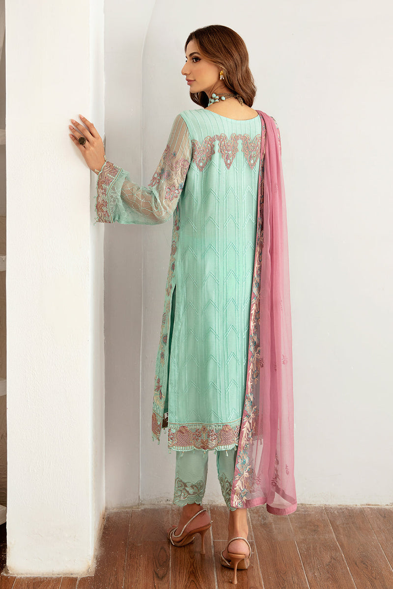 Ramsha | Rangoon Chiffon Collection 24 |D-1107 by Ramsha - Designer Dress - Type: Ladies Clothes - Available at Libayah - 100% Original