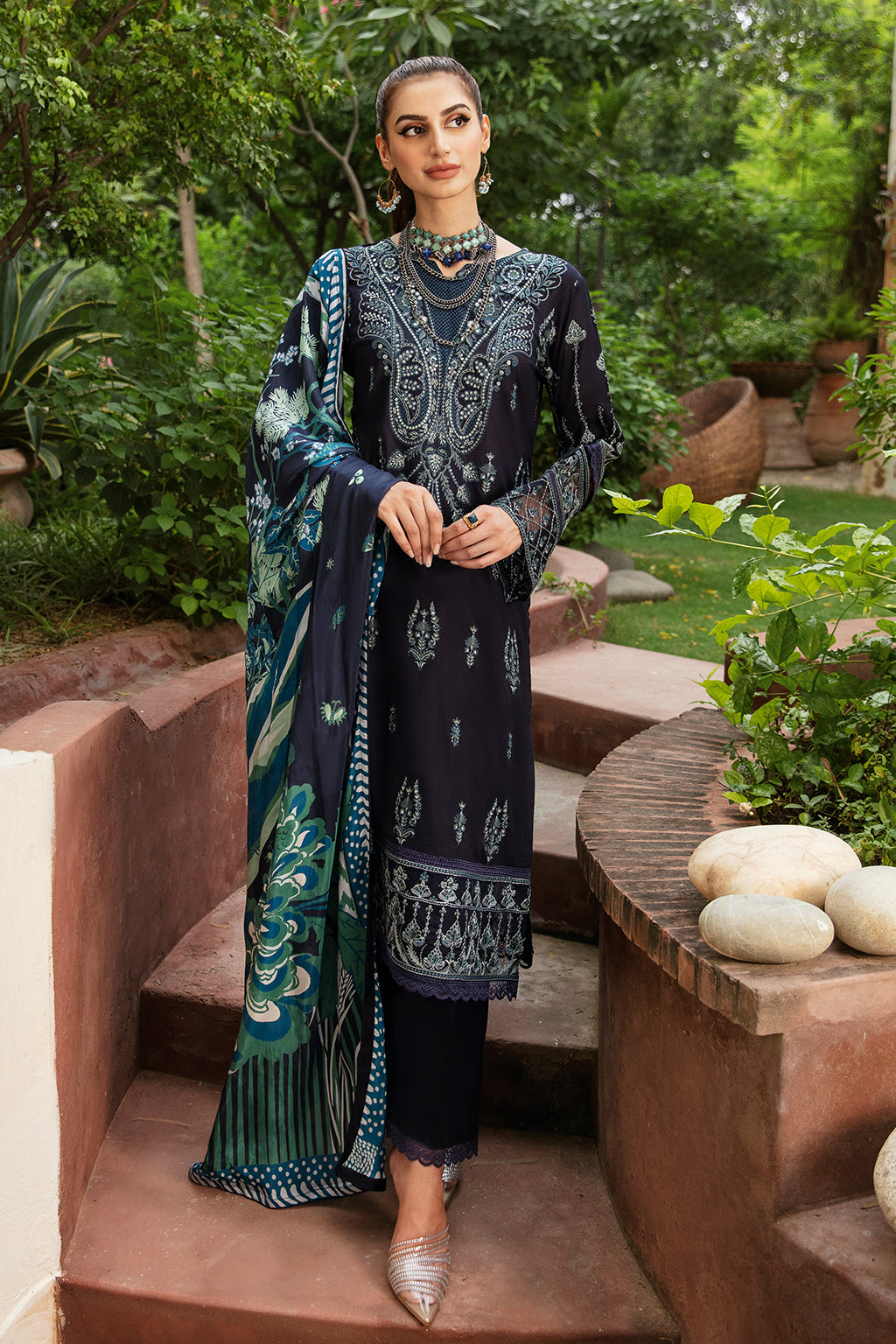 Ramsha | Riwayat Lawn Collection| Y-803 by Ramsha - Designer Dress - Type: Ladies Clothes - Available at Libayah - 100% Original