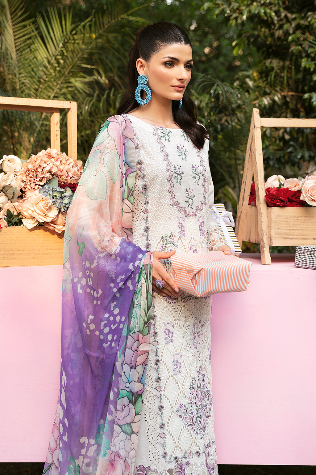 Ramsha | Andaaz Lawn Collection | Z-908 by Ramsha - Designer Dress - Type: Ladies Clothes - Available at Libayah - 100% Original