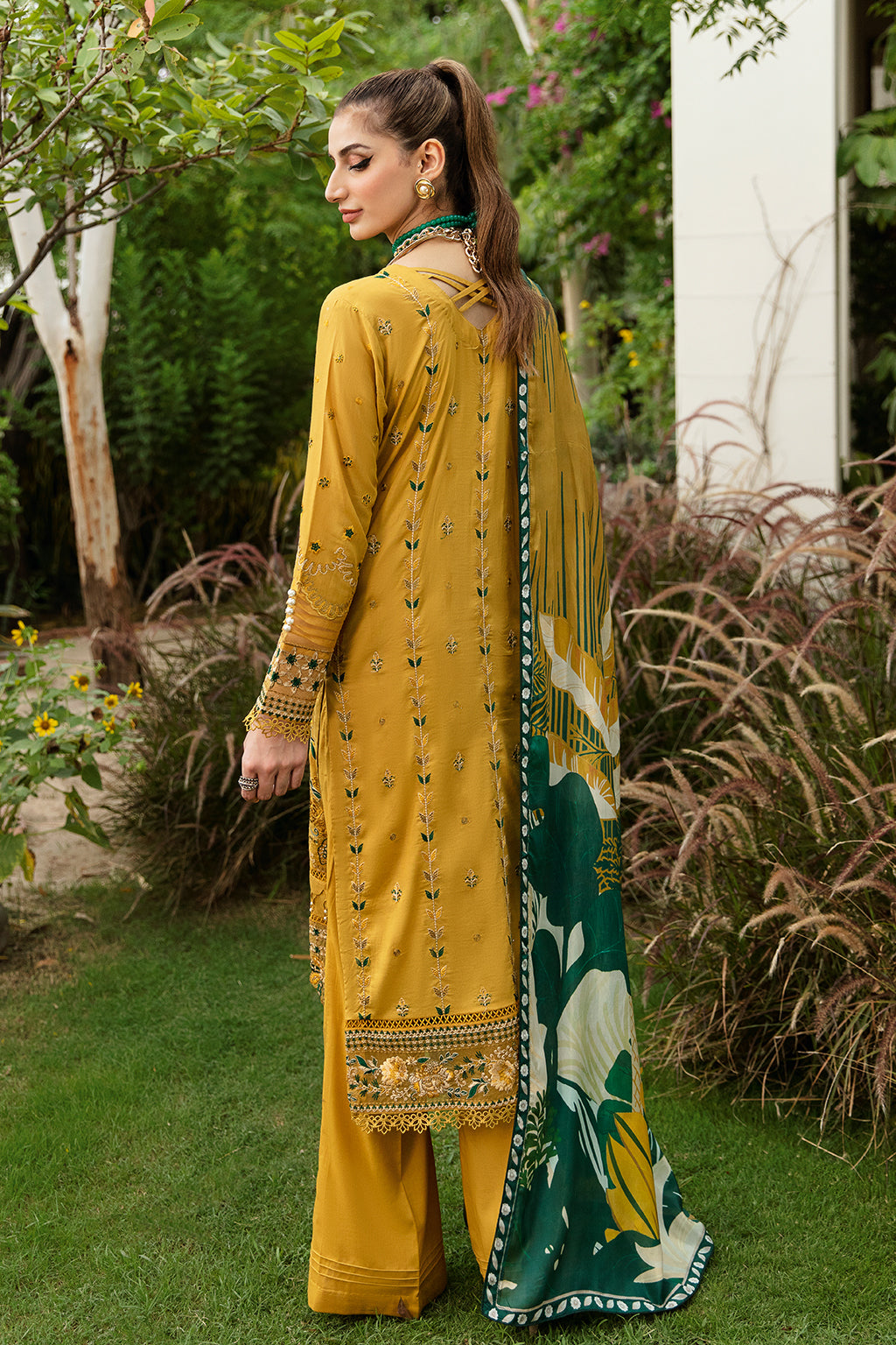 Ramsha | Luxury Lawn 24 | Y-805 by Ramsha - Designer Dress - Type: Ladies Clothes - Available at Libayah - 100% Original