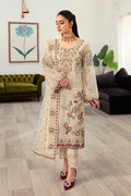 Ramsha | Minhal Organza Collection | M-1004 by Ramsha - Designer Dress - Type: Ladies Clothes - Available at Libayah - 100% Original