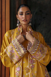 Qalamkar | Qlinekari Linen Collection | LM-04 SINSEAD by Qalamkar - Designer Dress - Type: Luxury - Available at Libayah - 100% Original