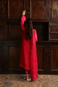 Qalamkar | Qlinekari Linen Collection | LM-07 NEESA by Qalamkar - Designer Dress - Type: Luxury - Available at Libayah - 100% Original