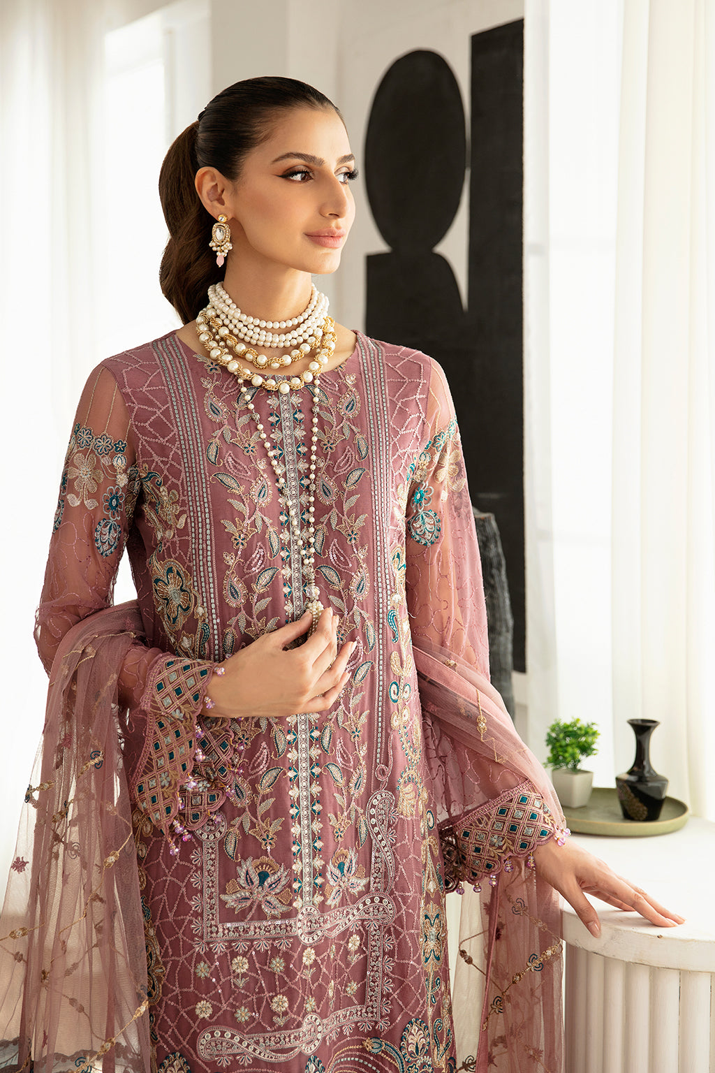 Ramsha | Rangoon Chiffon Collection 24 |D-1102 by Ramsha - Designer Dress - Type: Ladies Clothes - Available at Libayah - 100% Original