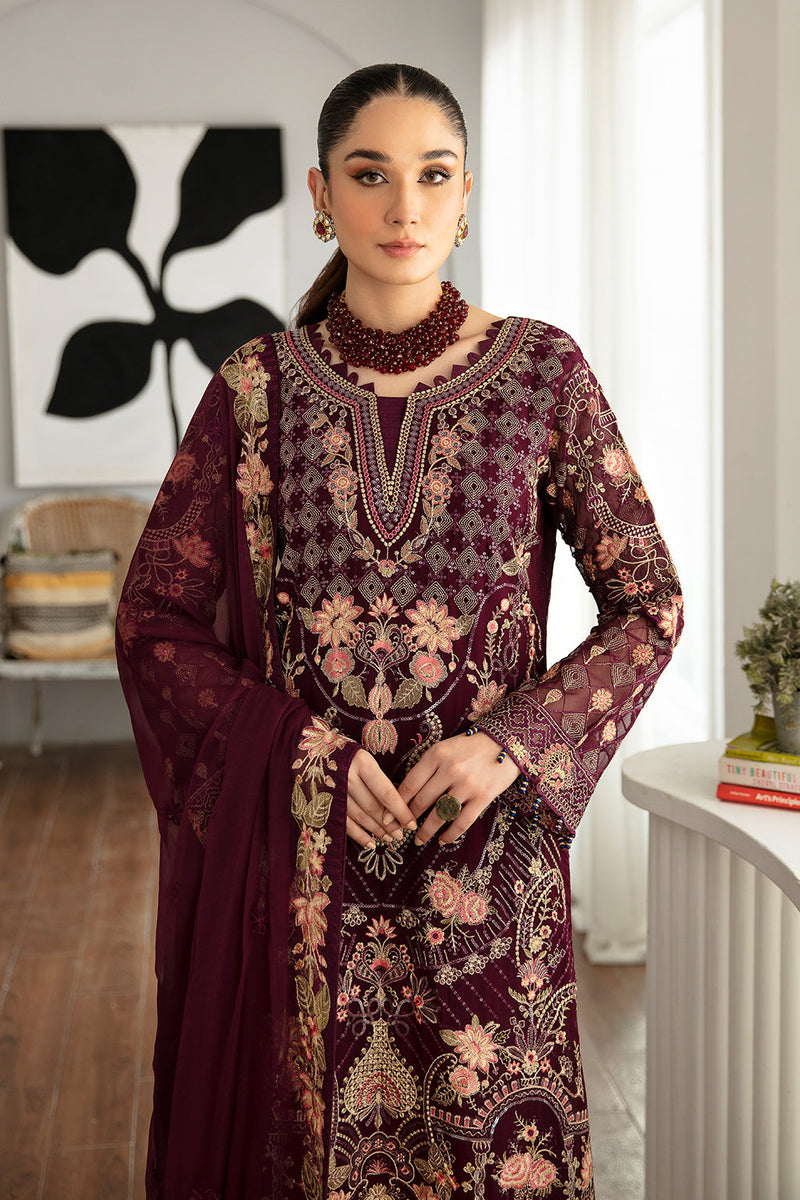 Ramsha | Rangoon Chiffon Collection 24 |D-1104 by Ramsha - Designer Dress - Type: Ladies Clothes - Available at Libayah - 100% Original