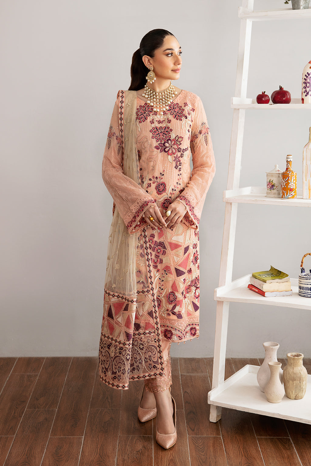 Ramsha | Rangoon Chiffon Collection 24 |D-1112 by Ramsha - Designer Dress - Type: Ladies Clothes - Available at Libayah - 100% Original