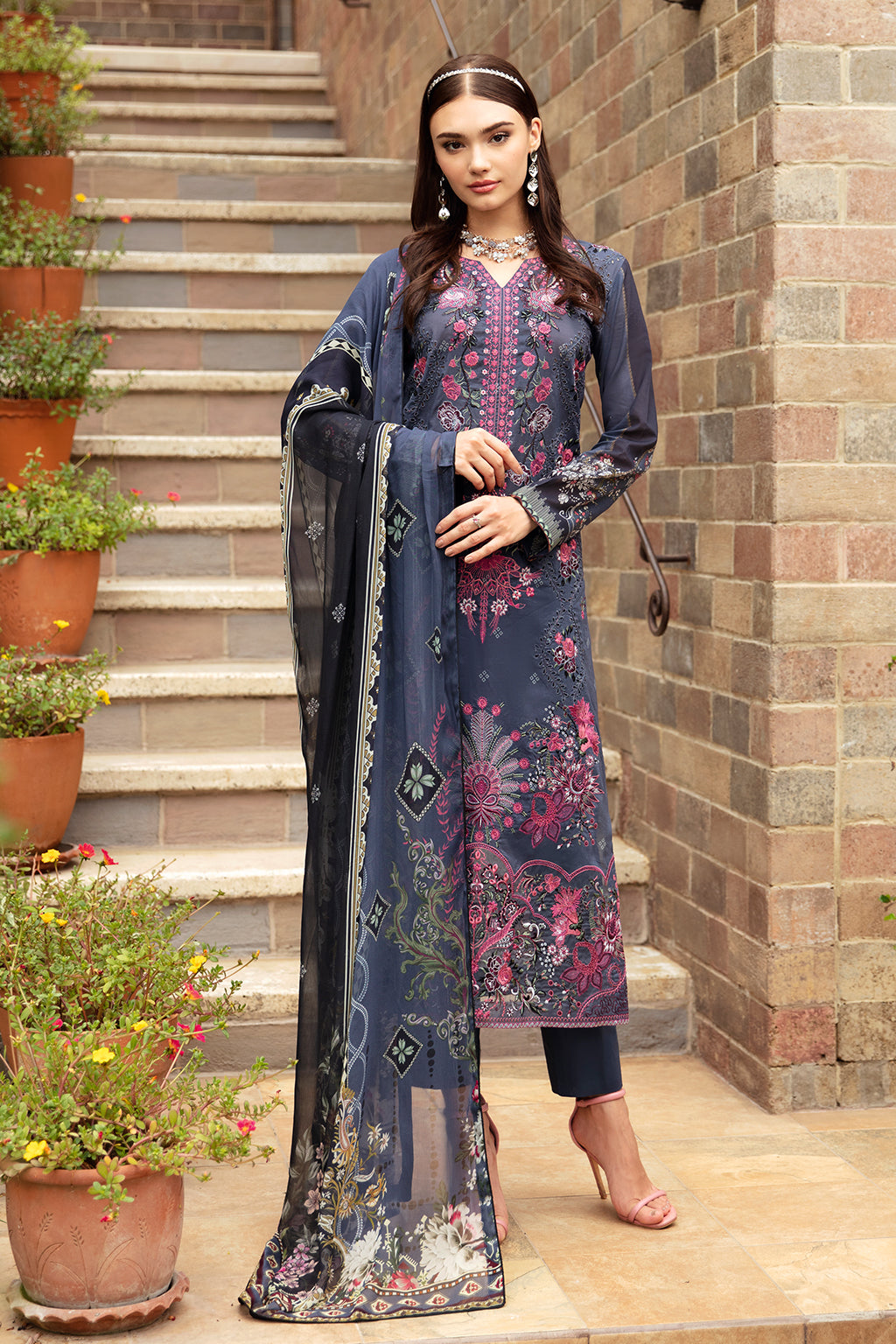 Ramsha | Riwayat Lawn Collection| Y-901 by Ramsha - Designer Dress - Type: Ladies Clothes - Available at Libayah - 100% Original