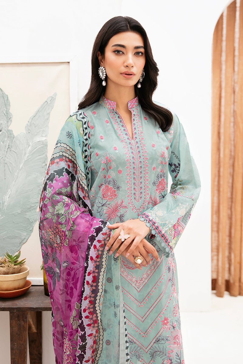 Ramsha | Mashaal Luxury Lawn | L-1110 by Ramsha - Designer Dress - Type: Ladies Clothes - Available at Libayah - 100% Original
