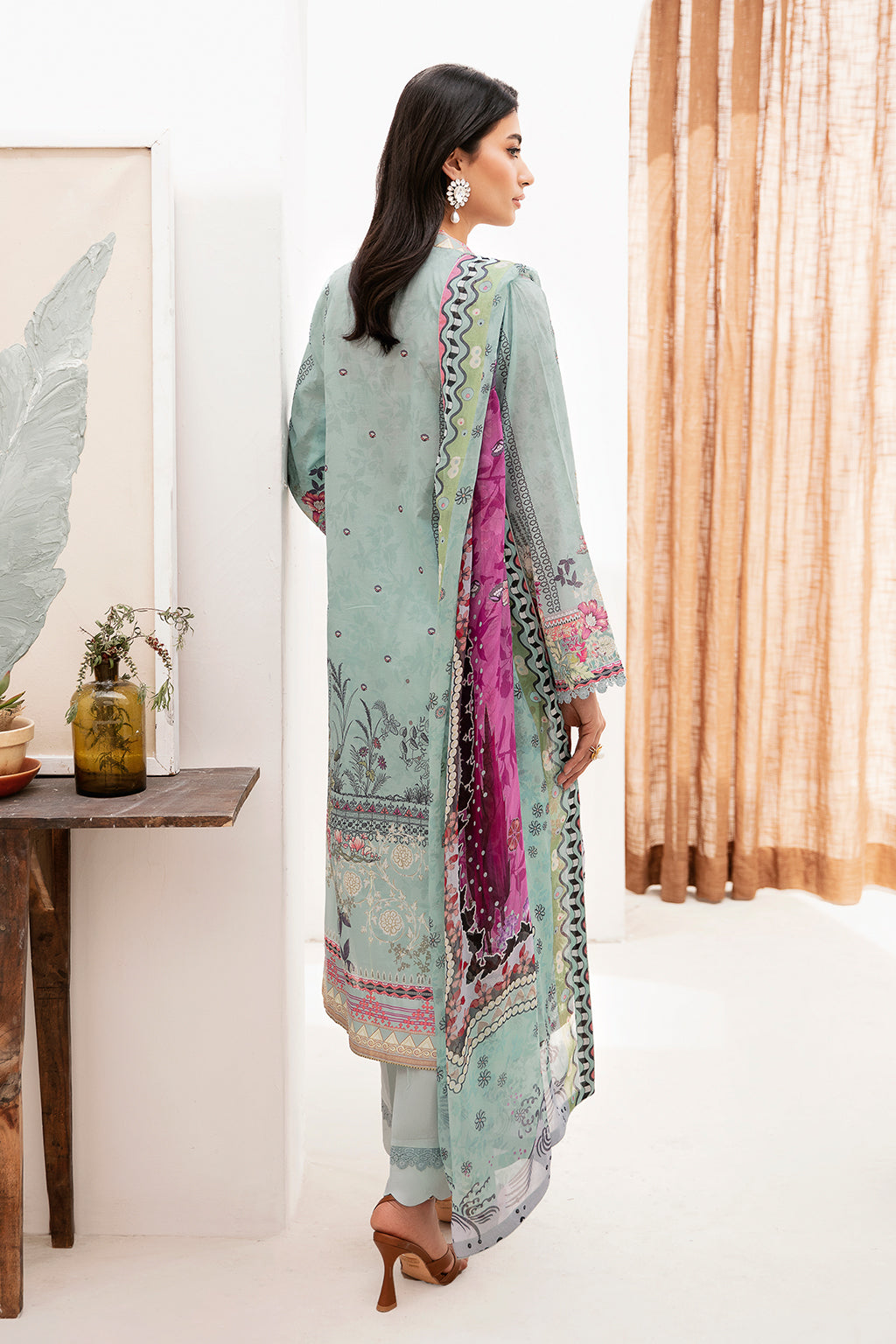 Ramsha | Mashaal Luxury Lawn | L-1110 by Ramsha - Designer Dress - Type: Ladies Clothes - Available at Libayah - 100% Original