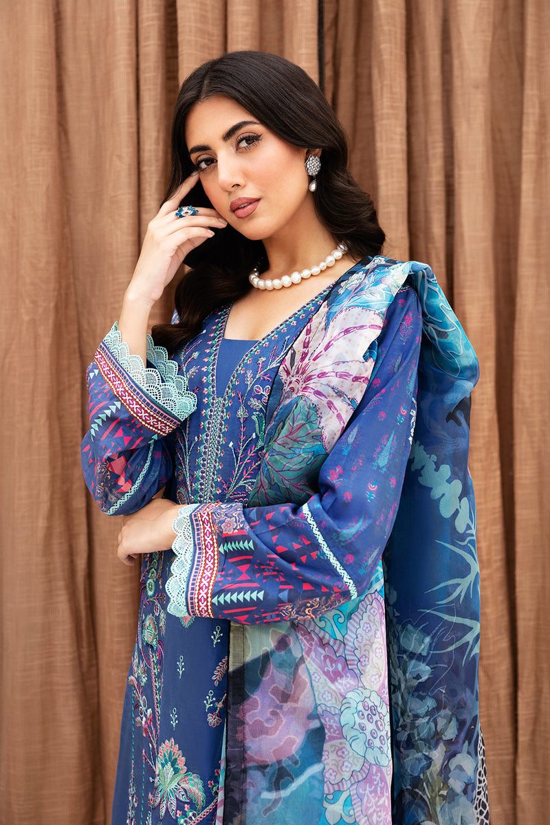 Ramsha | Mashaal Luxury Lawn | L-1112 by Ramsha - Designer Dress - Type: Ladies Clothes - Available at Libayah - 100% Original