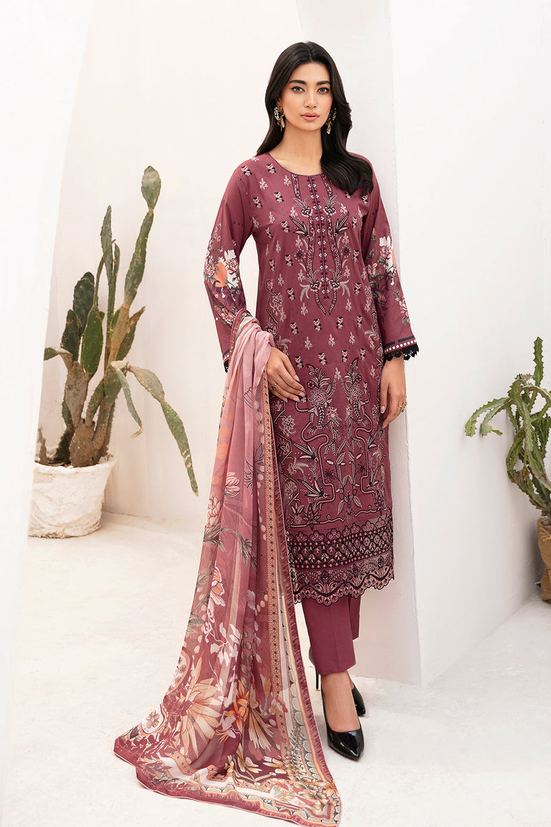 Ramsha | Mashaal Luxury Lawn | L-1108 by Ramsha - Designer Dress - Type: Ladies Clothes - Available at Libayah - 100% Original