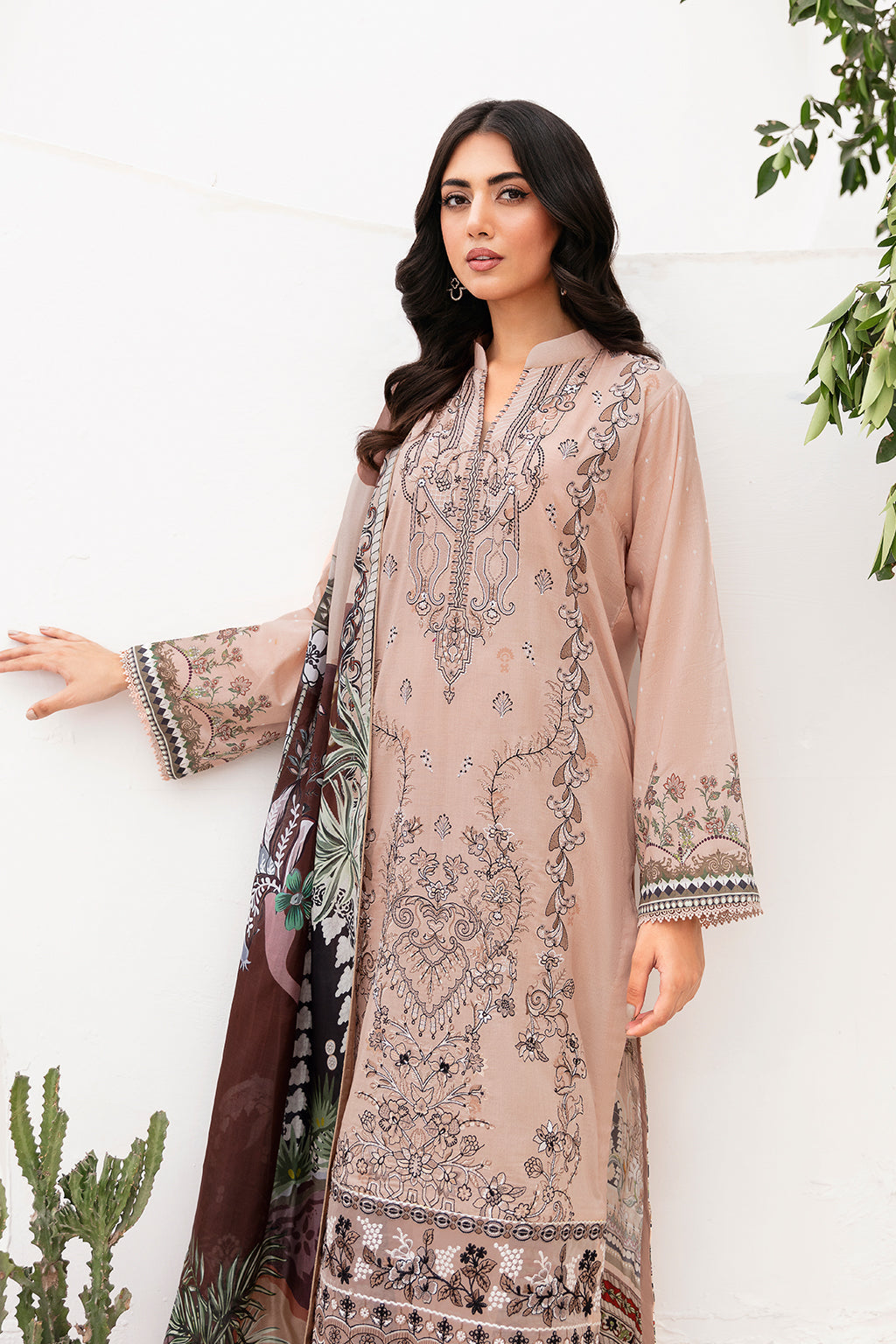 Ramsha | Mashaal Luxury Lawn | L-1106 by Ramsha - Designer Dress - Type: Ladies Clothes - Available at Libayah - 100% Original