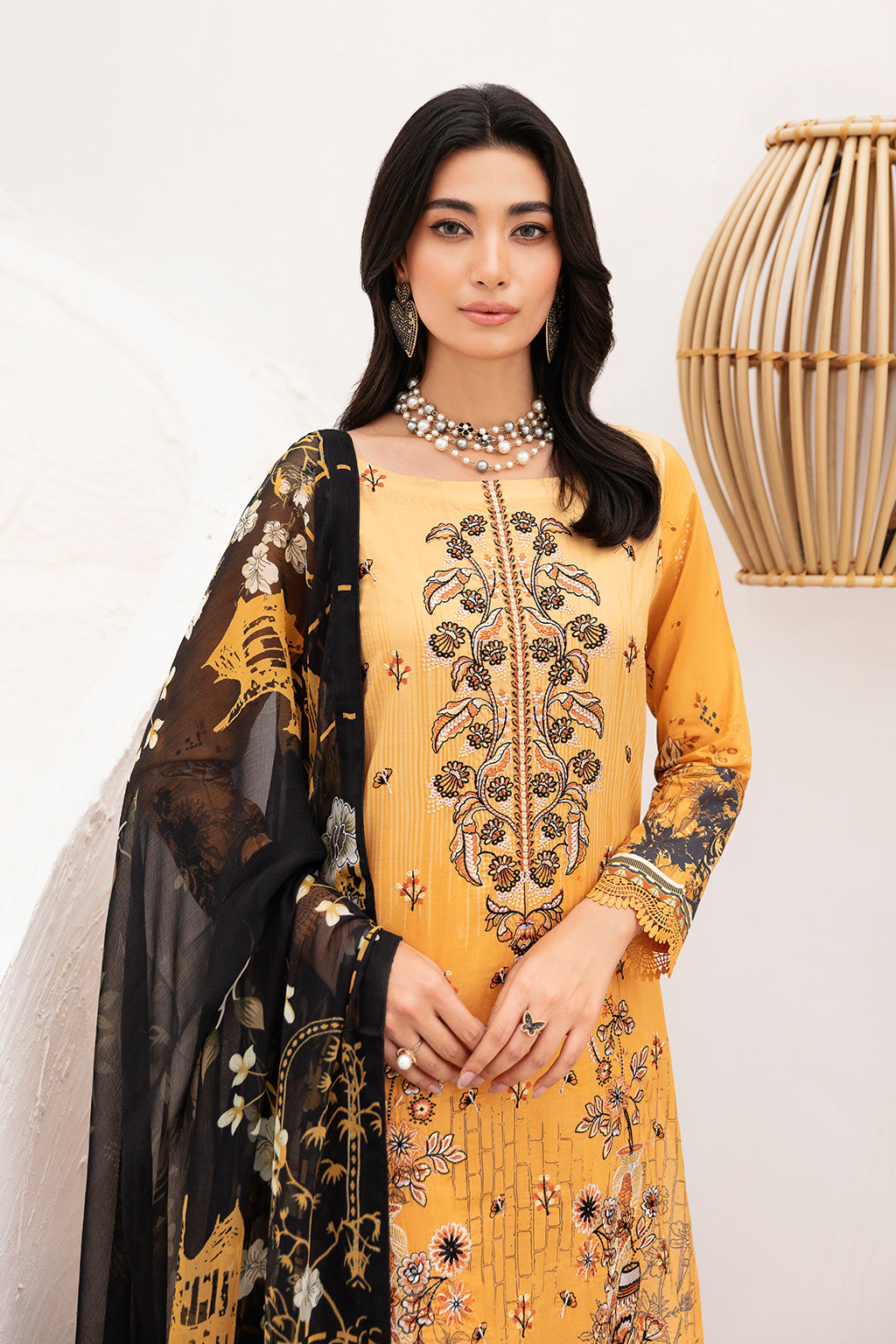 Ramsha | Mashaal Luxury Lawn | L-1111 by Ramsha - Designer Dress - Type: Ladies Clothes - Available at Libayah - 100% Original