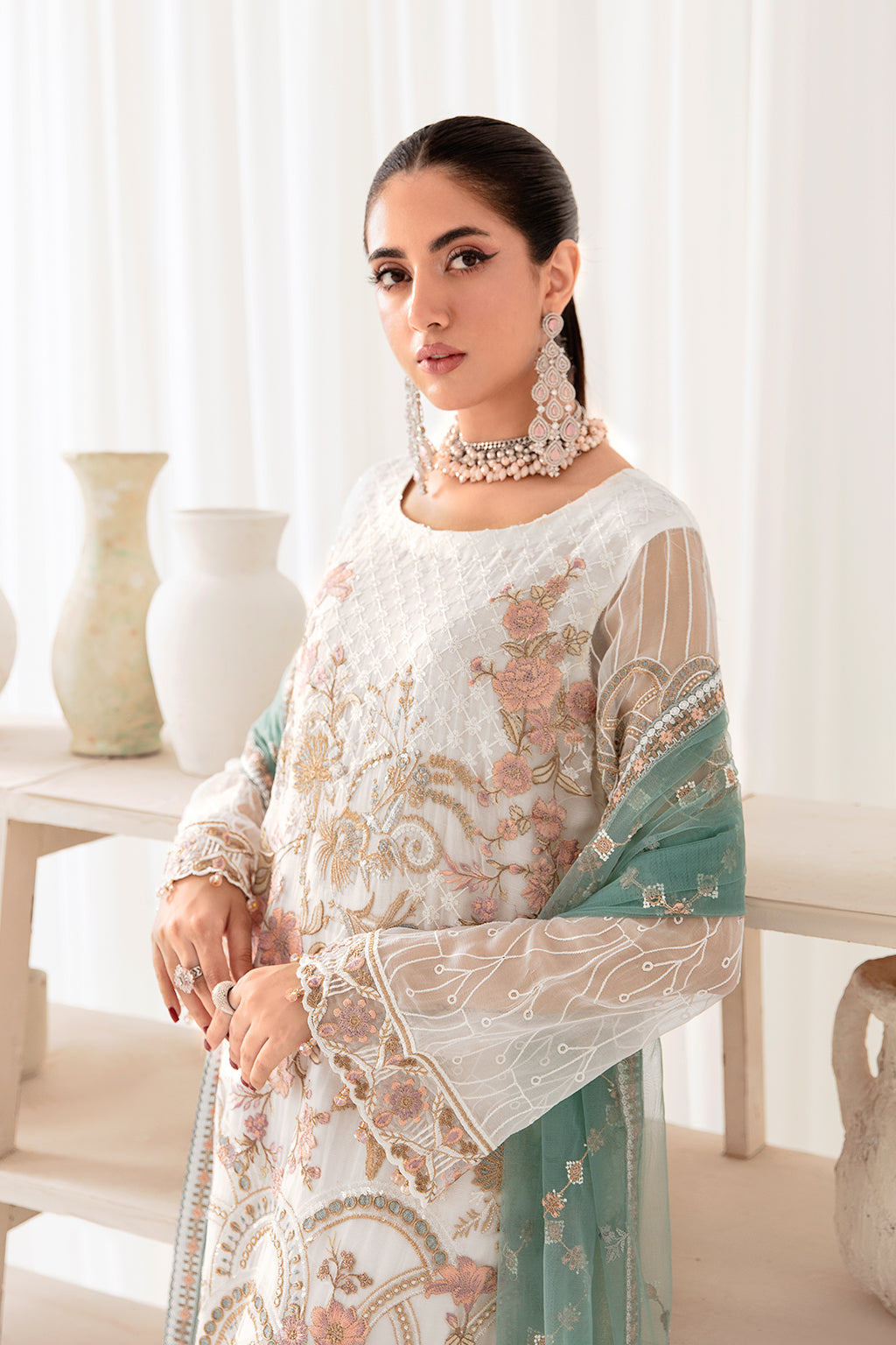 Ramsha | Rangoon Chiffon Collection 24 | D-1005 by Ramsha - Designer Dress - Type: Ladies Clothes - Available at Libayah - 100% Original