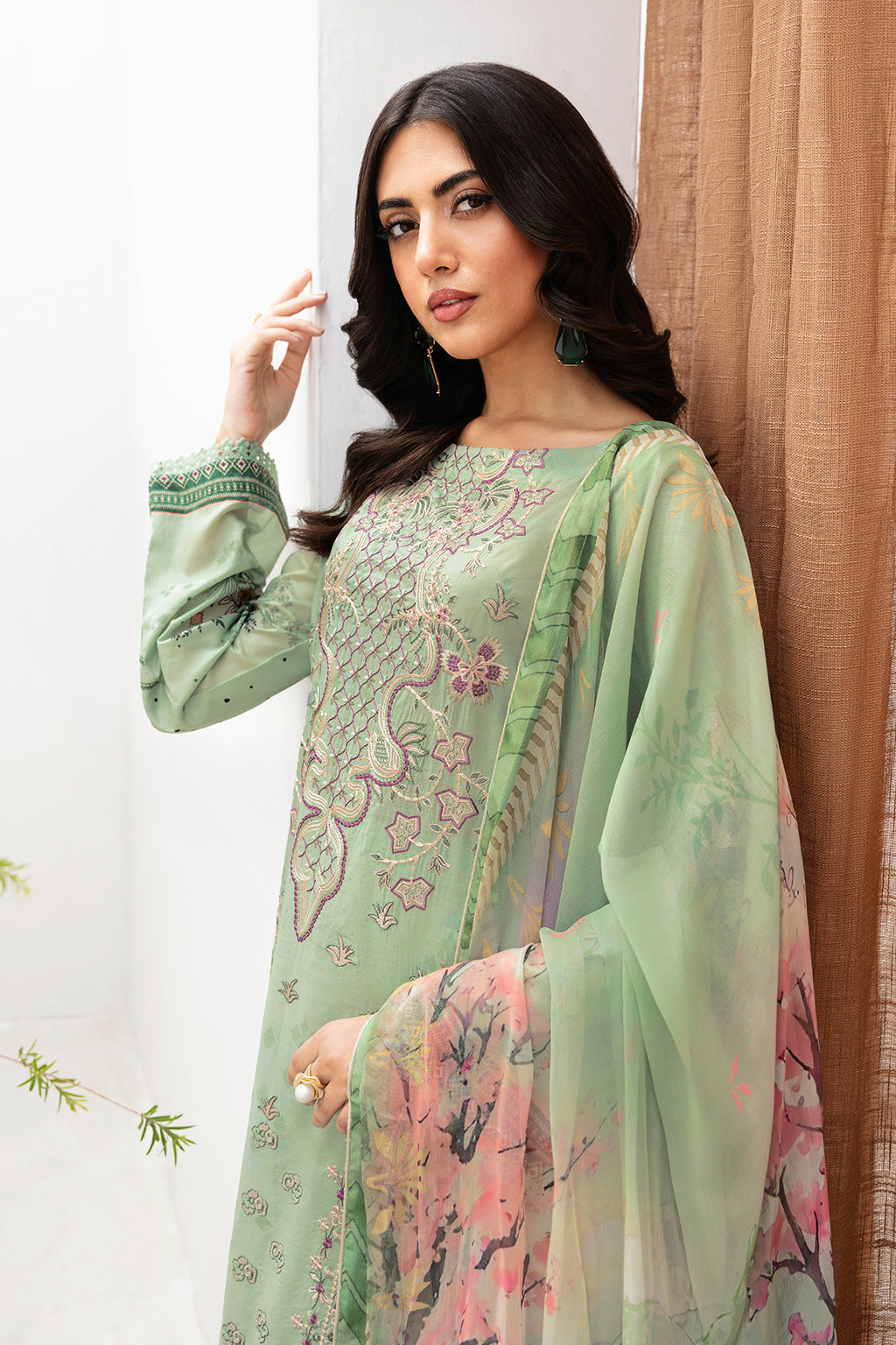 Ramsha | Mashaal Luxury Lawn | L-1101 by Ramsha - Designer Dress - Type: Ladies Clothes - Available at Libayah - 100% Original