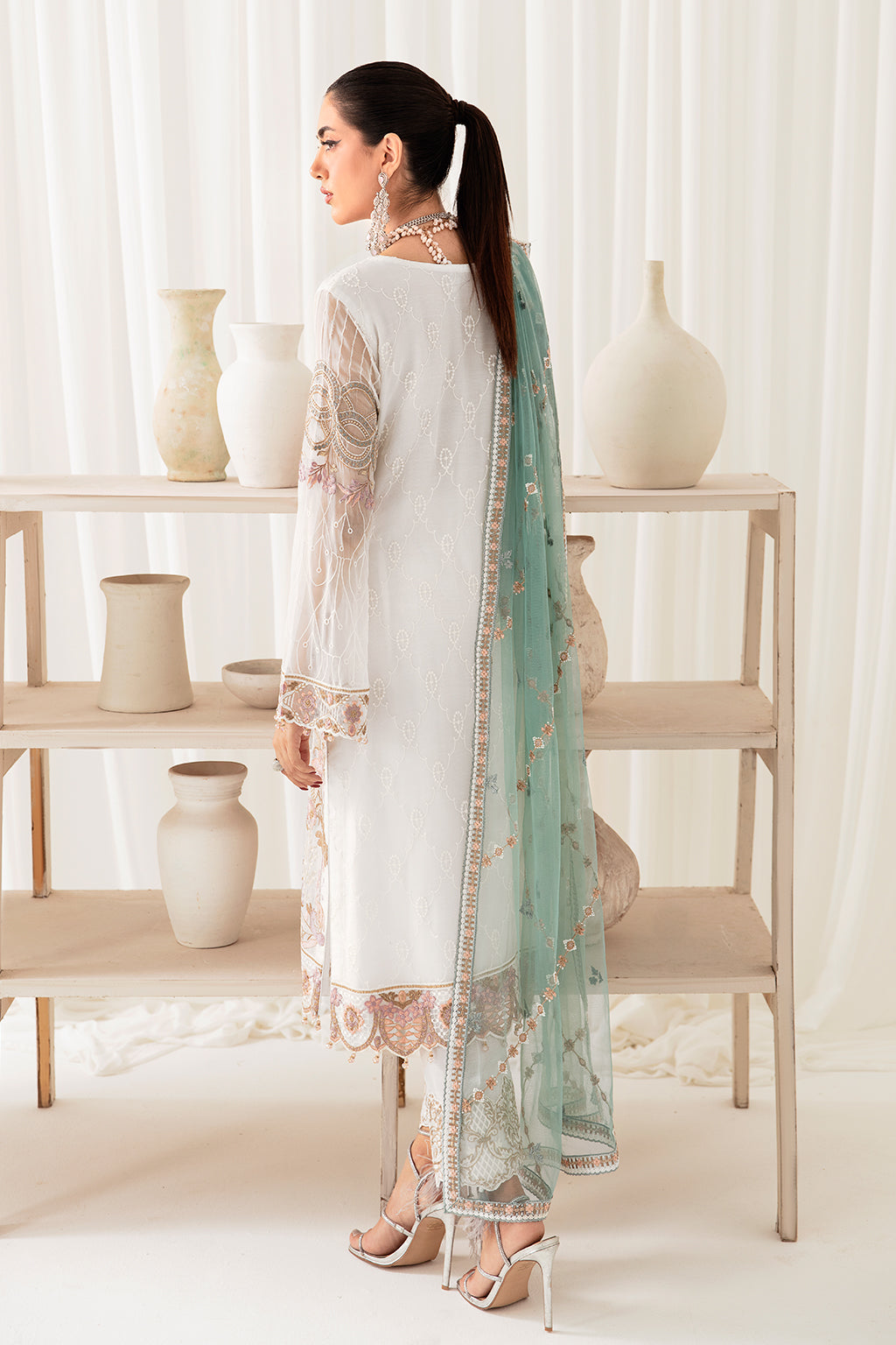 Ramsha | Rangoon Chiffon Collection 24 | D-1005 by Ramsha - Designer Dress - Type: Ladies Clothes - Available at Libayah - 100% Original