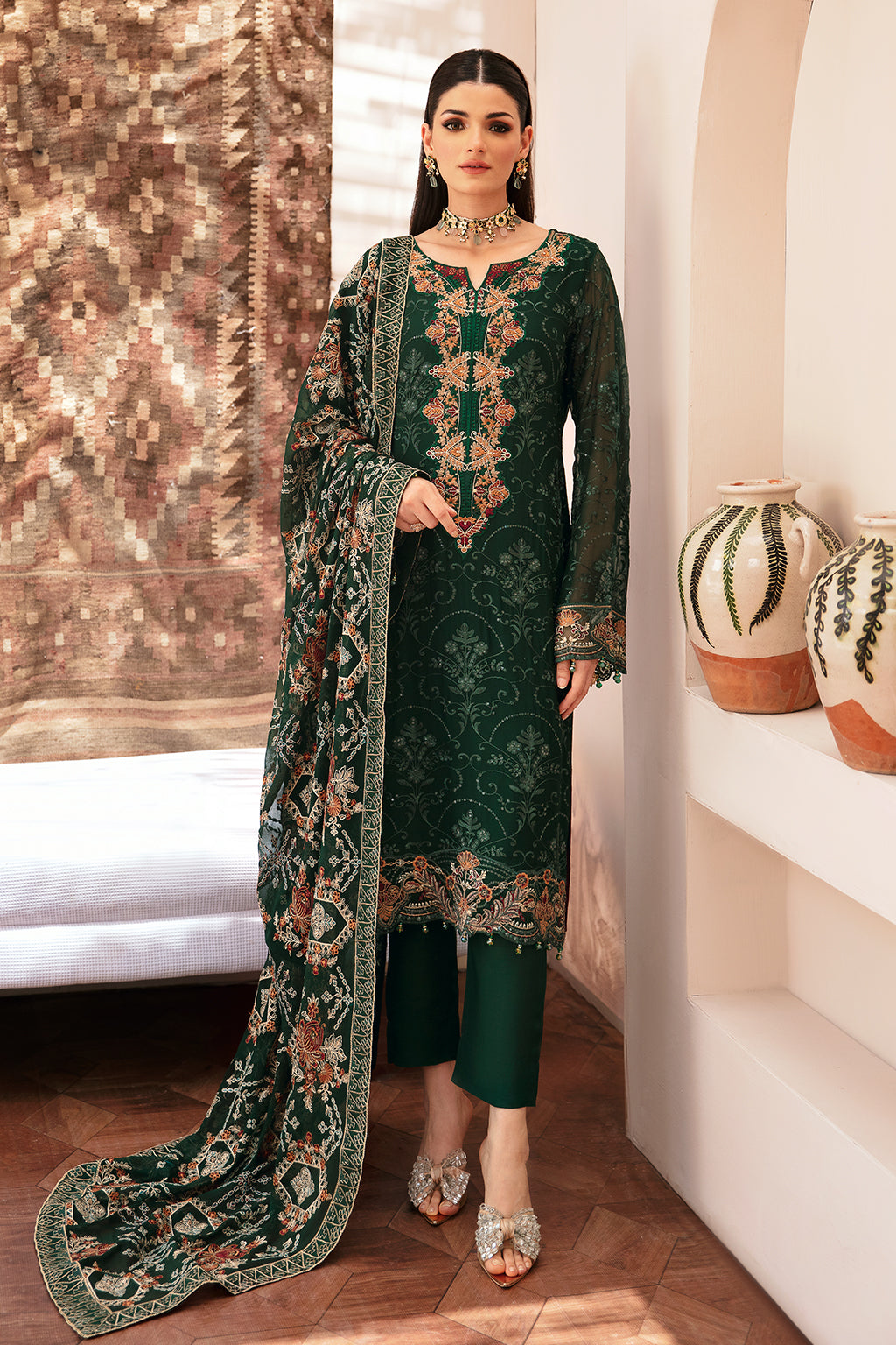 Ramsha | Kashish Collection |K-207 by Ramsha - Designer Dress  - Type : Ladies Clothes - Available at Libayah - 100% Original 
