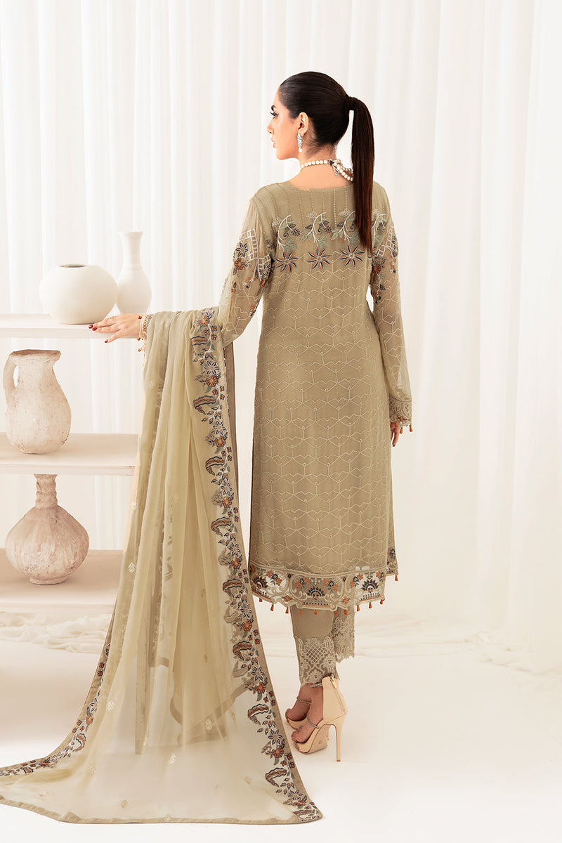 Ramsha | Rangoon Chiffon Collection 24 | D-1001 by Ramsha - Designer Dress - Type: Ladies Clothes - Available at Libayah - 100% Original
