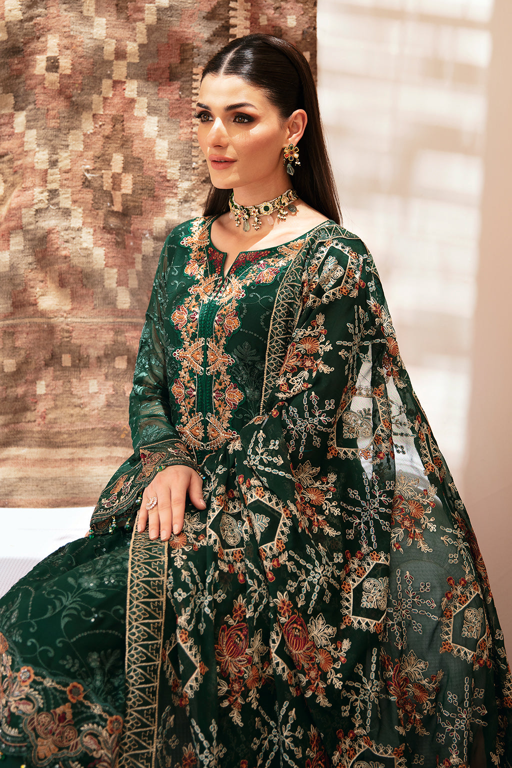 Ramsha | Weightless Chiffon 24 | K-207 by Ramsha - Designer Dress - Type: Ladies Clothes - Available at Libayah - 100% Original