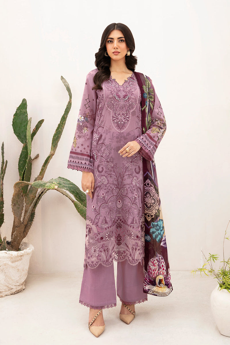 Ramsha | Mashaal Luxury Lawn | L-1103 by Ramsha - Designer Dress - Type: Ladies Clothes - Available at Libayah - 100% Original