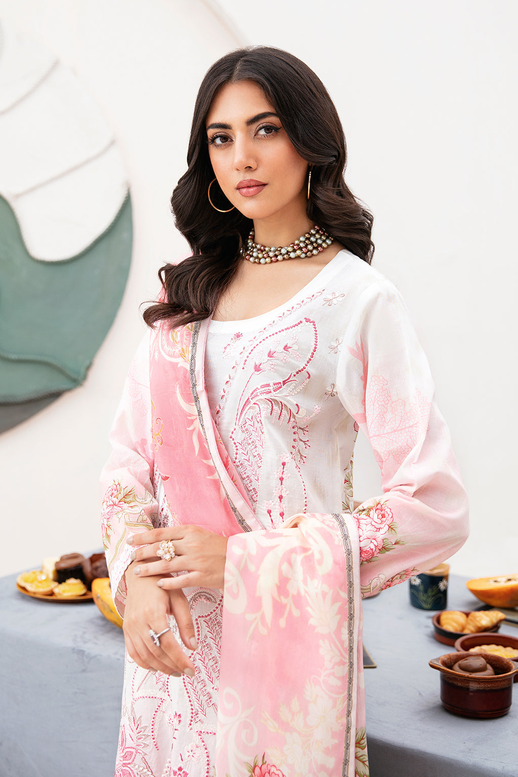 Ramsha | Mashaal Luxury Lawn | L-1104 by Ramsha - Designer Dress - Type: Ladies Clothes - Available at Libayah - 100% Original