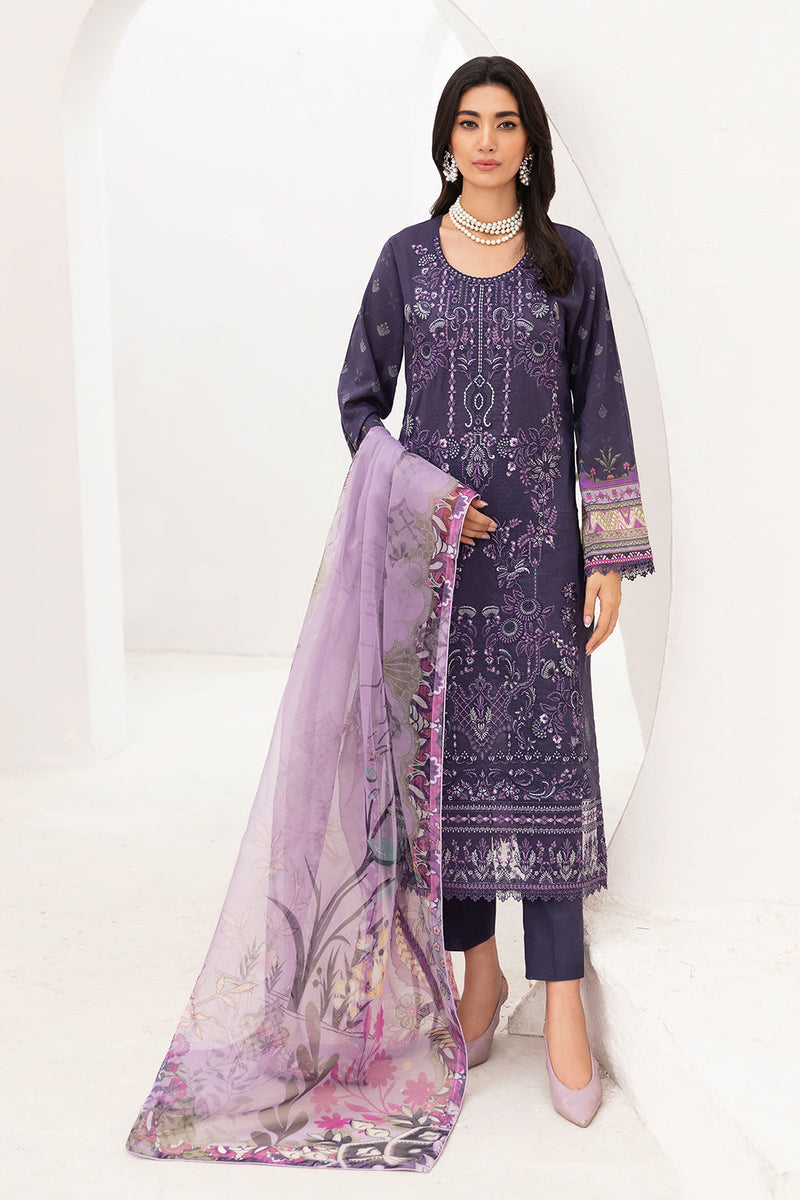 Ramsha | Mashaal Luxury Lawn | L-1105 by Ramsha - Designer Dress - Type: Ladies Clothes - Available at Libayah - 100% Original