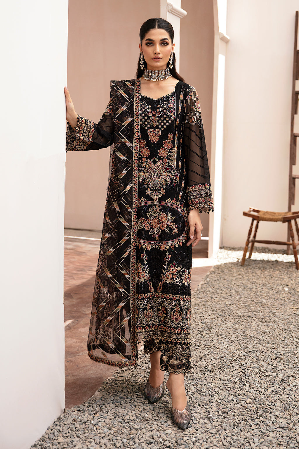 Ramsha | Kashish Collection | K-205 by Ramsha - Designer Dress  - Type : Ladies Clothes - Available at Libayah - 100% Original 