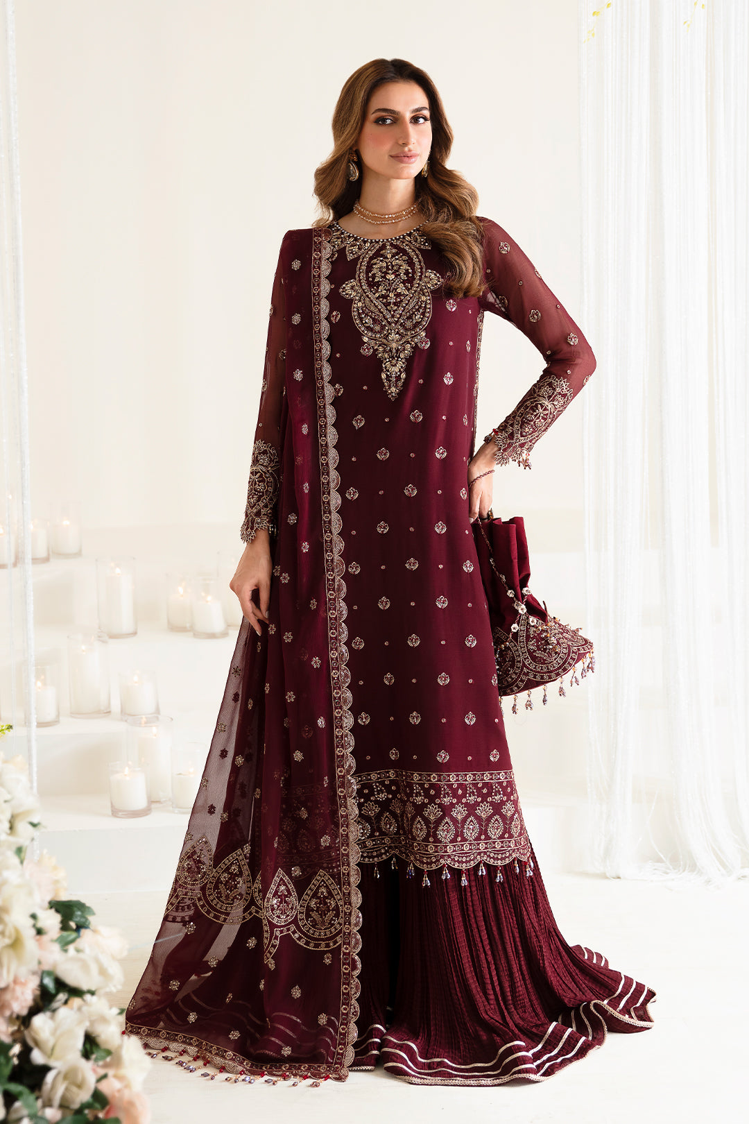 Alizeh | Reena Wedding Edits | AF-HM-4009-MEADOW by Alizeh - Designer Dress - Type: Ladies Clothes - Available at Libayah - 100% Original