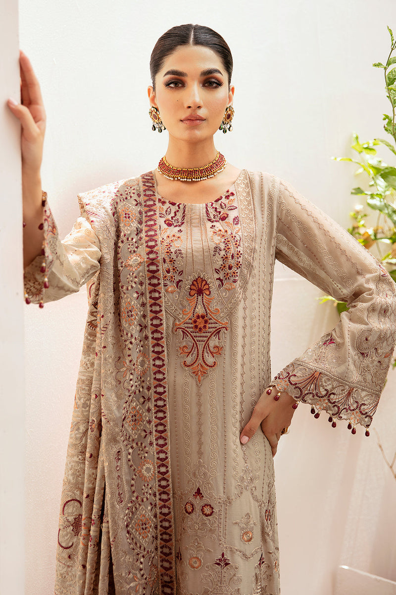 Ramsha | Weightless Chiffon 24 | K-206 by Ramsha - Designer Dress - Type: Ladies Clothes - Available at Libayah - 100% Original