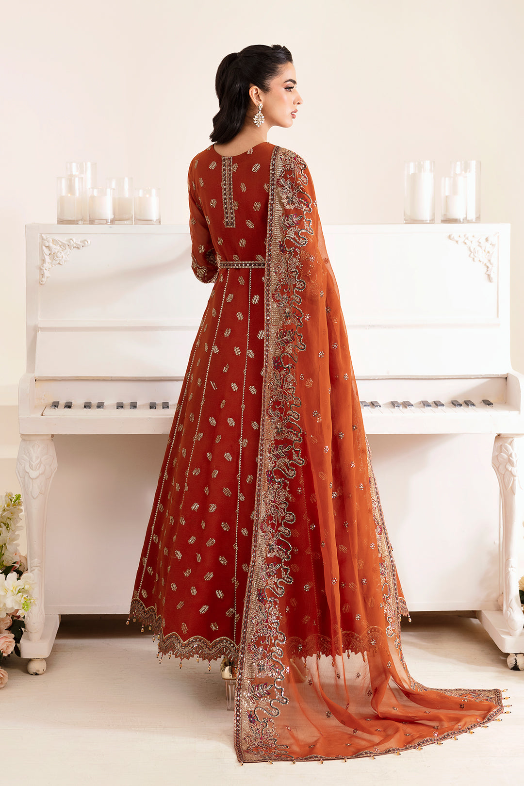 Alizeh | Reena Wedding Edits | AF-HM-4014-RUSTIC by Alizeh - Designer Dress - Type: Ladies Clothes - Available at Libayah - 100% Original