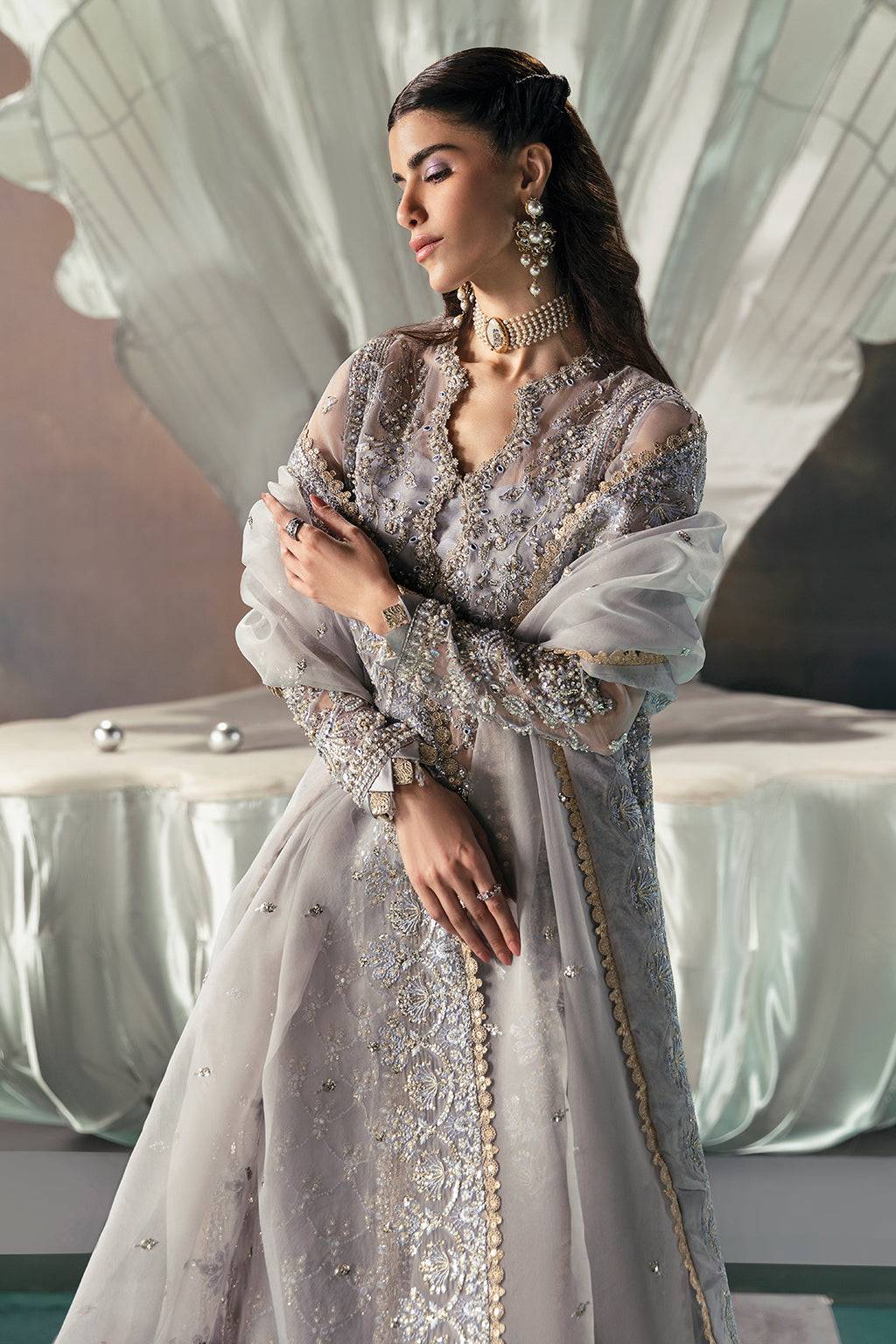 Afrozeh | Wild Flower Bloom Luxury Formals | Leona