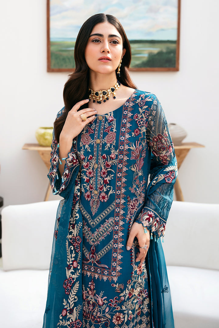 Ramsha | Chevron Chiffon Collection | A-811 by Ramsha - Designer Dress - Type: Ladies Clothes - Available at Libayah - 100% Original