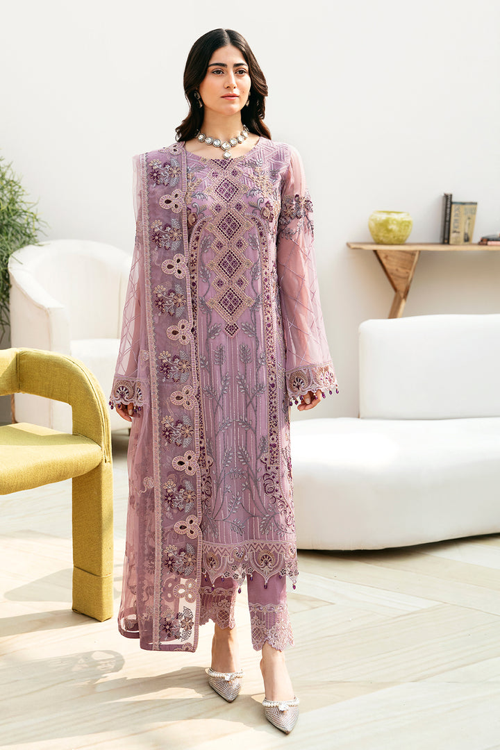 Ramsha | Chevron Chiffon Collection | A-801 by Ramsha - Designer Dress - Type: Ladies Clothes - Available at Libayah - 100% Original