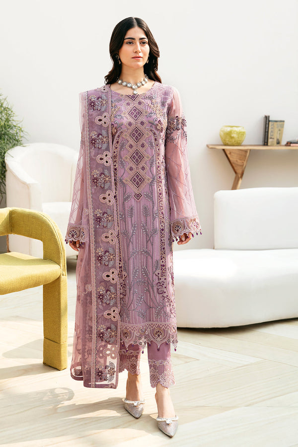 Ramsha | Chevron Chiffon Collection | A-801 by Ramsha - Designer Dress - Type: Ladies Clothes - Available at Libayah - 100% Original