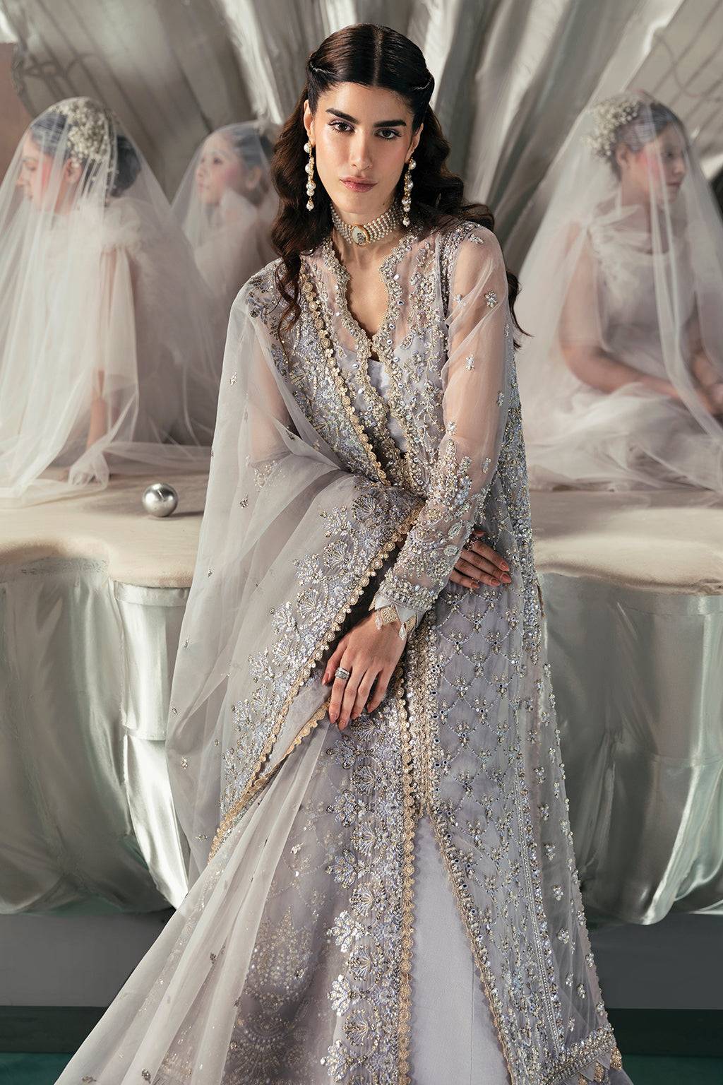 Afrozeh | Wild Flower Bloom Luxury Formals | Leona
