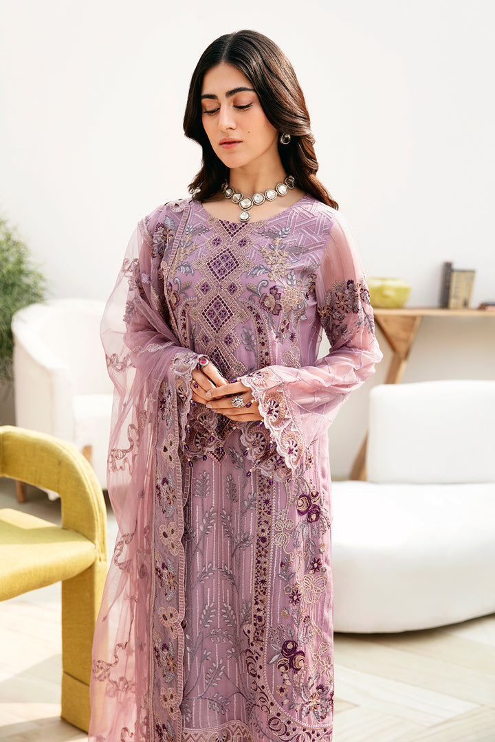 Ramsha | Chevron Chiffon Collection | A-801 by Ramsha - Designer Dress - Type: Ladies Clothes - Available at Libayah - 100% Original