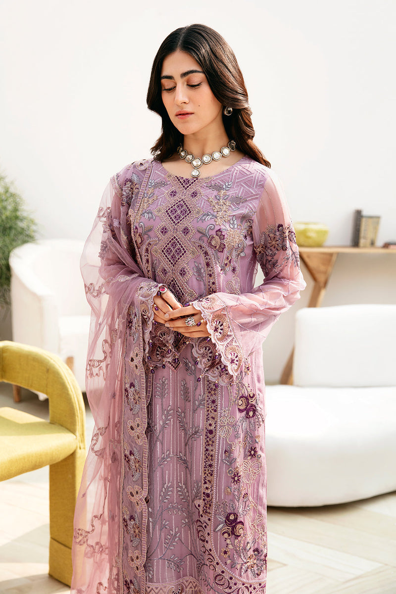 Ramsha | Chevron Chiffon Collection | A-801 by Ramsha - Designer Dress - Type: Ladies Clothes - Available at Libayah - 100% Original