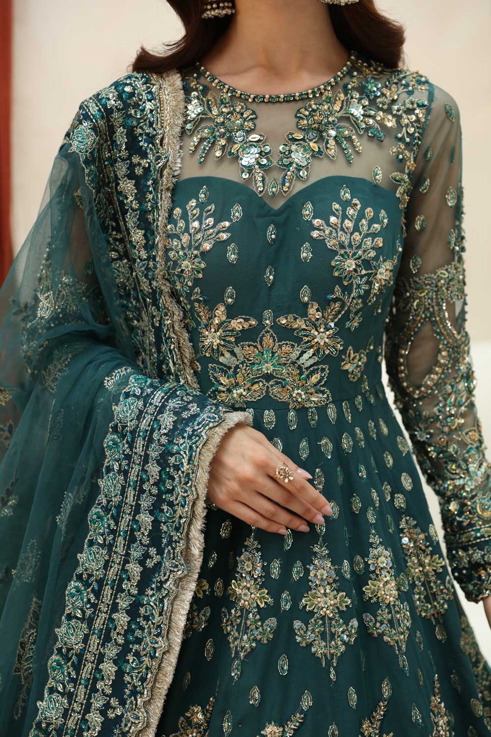 Akbar Aslam | Deewani Wedding Formals | Luxor by Akbar Aslam - Designer Dress  - Type : Ladies Clothes - Available at Libayah - 100% Original 