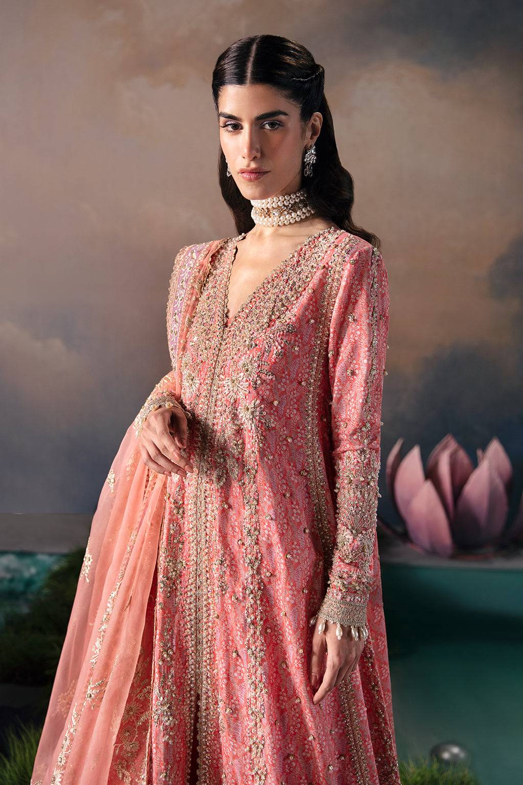 Afrozeh | Wild Flower Bloom Luxury Formals | Alana