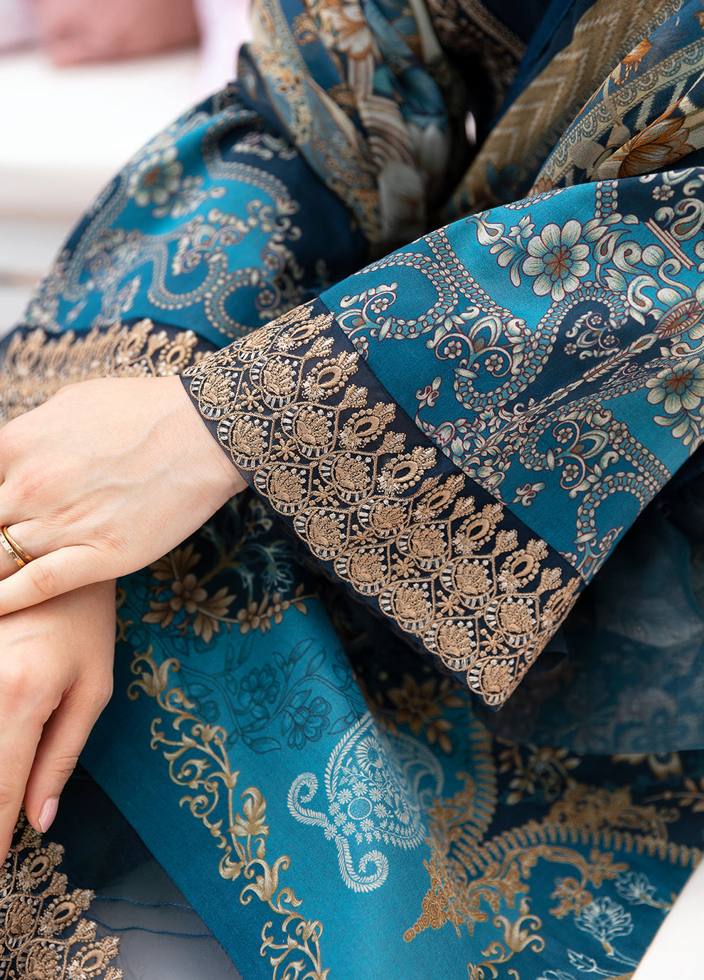 Gulaal | Summer Glow Lawn 24 | SYLVIYA (GL-L-24V3-01) by Gulaal - Designer Dress - Type: Ladies Clothes - Available at Libayah - 100% Original