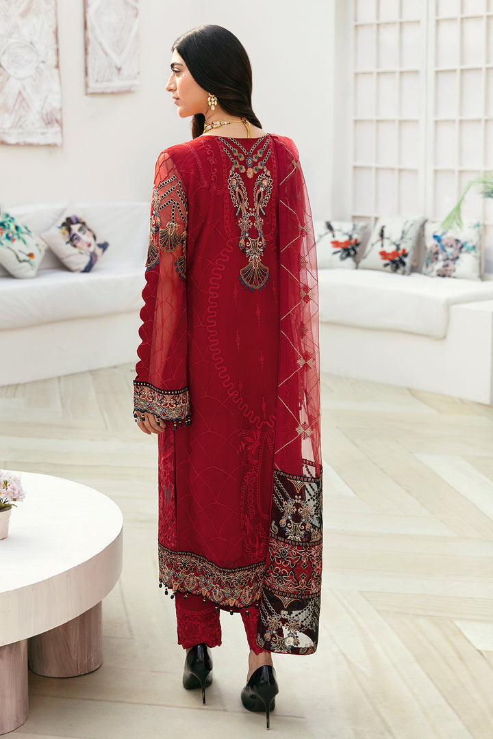 Ramsha | Chevron Chiffon Collection | A-803 by Ramsha - Designer Dress - Type: Ladies Clothes - Available at Libayah - 100% Original