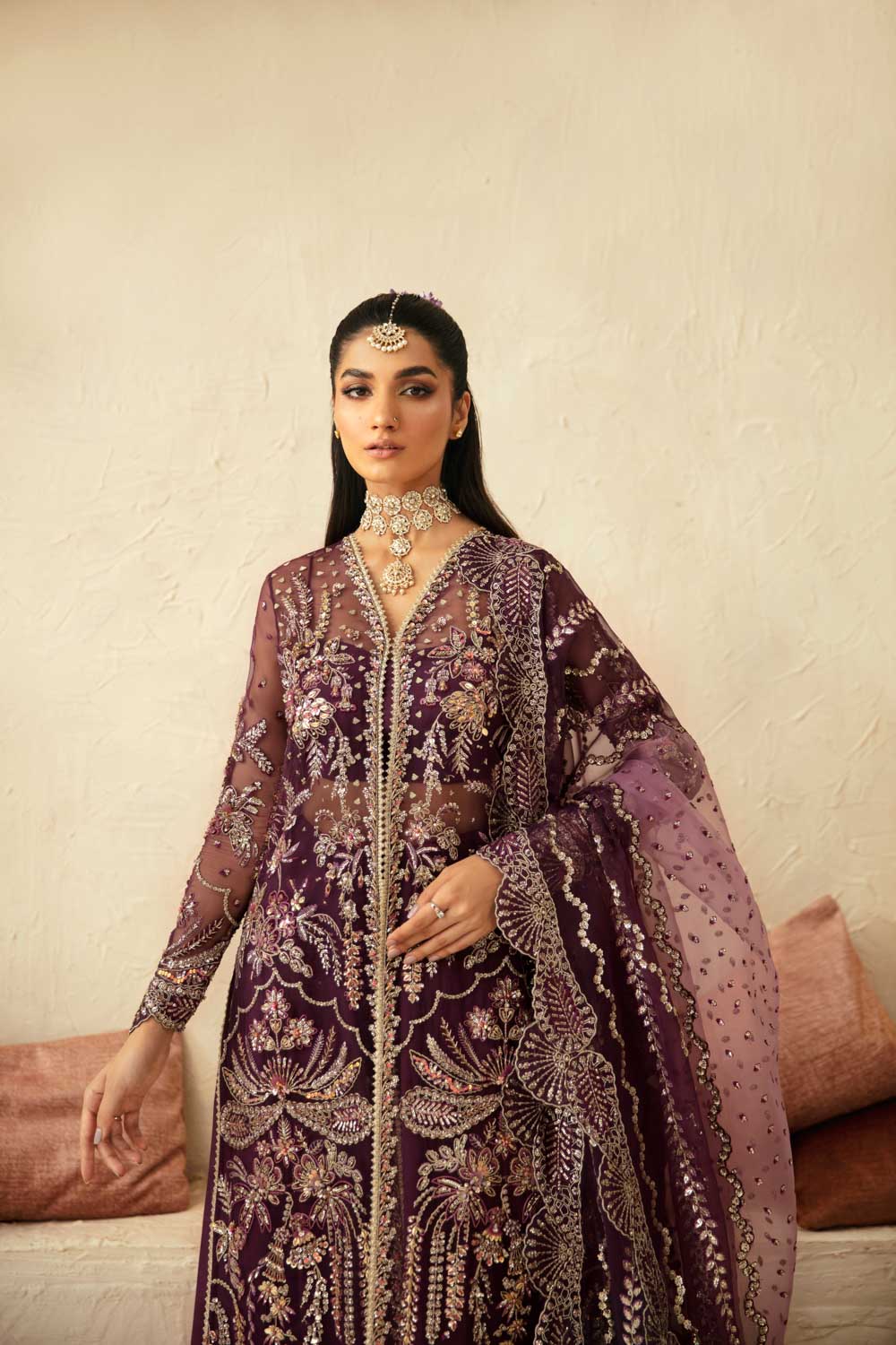 Akbar Aslam | Deewani Wedding Formals | Aureus by Akbar Aslam - Designer Dress  - Type : Ladies Clothes - Available at Libayah - 100% Original 